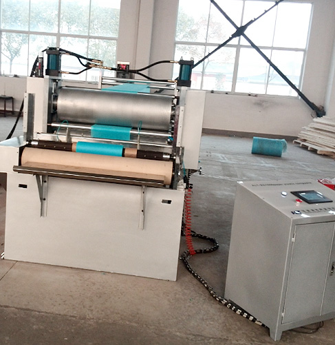 Paper plastic composite machine